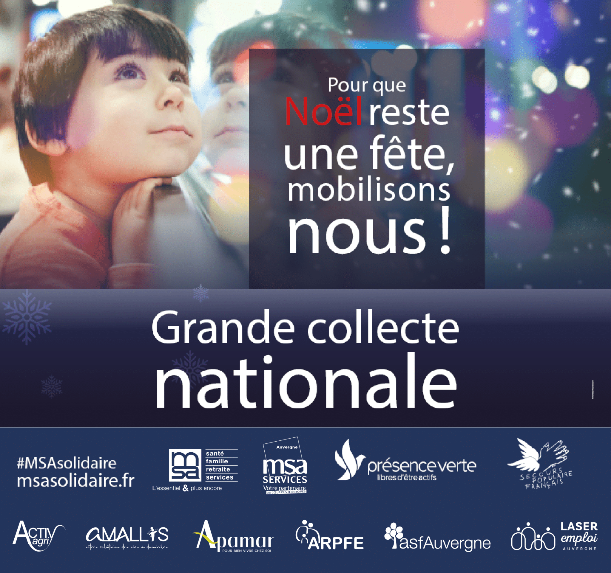 🎄 Grande Collecte Nationale – Tous solidaire pour que Noël reste une fête !